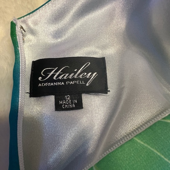 Hailey by Adrianna Papell Floral Evening gown - Picture 4 of 4